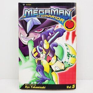 MegaMan NT Warrior Book Vol. 5 Ryo Takamisaki Manga VIZ 2004 First Print Unread